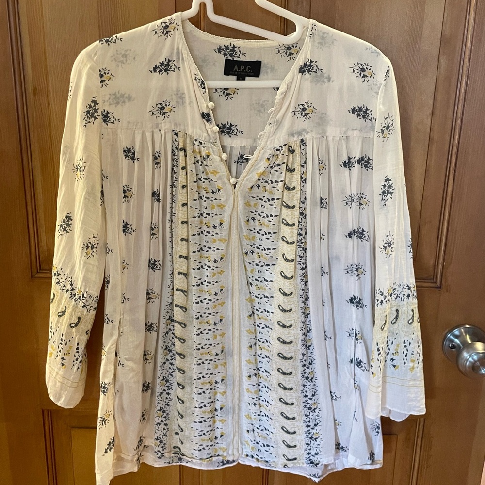 APC cotton blouse